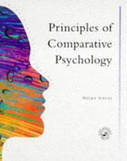 Principles of comparative psychology