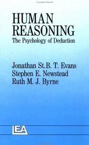 Human reasoning : the psychology of deduction