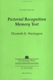 Pictorial recognition memory test