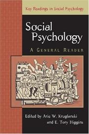 Social psychology : a general reader