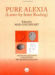 Cover of: Pure alexia: letter-by-letter reading