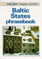 Baltic states phrase book