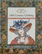 Cover of: 18th century clothing