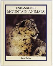 Cover of: Endangered mountain animals