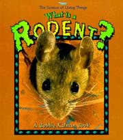 Cover of: What is a rodent?