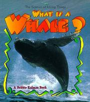 Cover of: What is a whale?