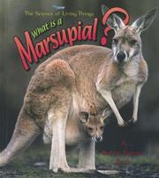 Cover of: What is a Marsupial? (The Science of Living Things)