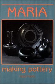 Maria making pottery by Hazel Hyde