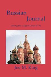 Cover of: Russian journal: during the August coup of '91