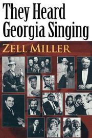Cover of: They heard Georgia singing