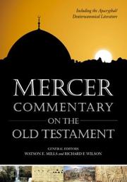 Cover of: Mercer Commentary on the Old Testament: Including the Deuterocanonical Literature (Introductory Courses on the B.I.B.L.E)