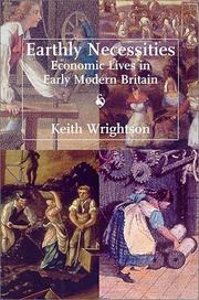 Earthly necessities : economic lives in early modern Britain