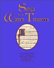 Songs of the women trouvères by Eglal Doss-Quinby