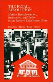 Cover of: The Retail Revolution by Barry Bluestone, Patricia Hanna, Sarah Kuhn, Laura Moore