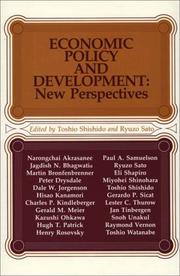 Economic policy and development : new perspectives