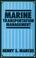 Cover of: Marine Transportation Management:
