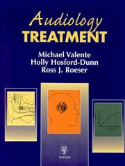 Cover of: Audiology: Treatment