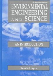Cover of: Environmental engineering and science: an introduction