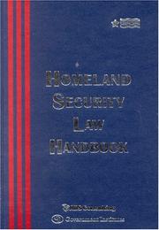Homeland security law handbook