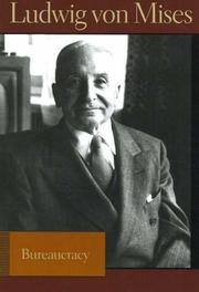 Cover of: Bureaucracy by Ludwig von Mises