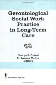 Cover of: Gerontological social work practice in long-term care