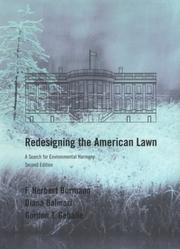 Redesigning the American lawn : a search for environmental harmony