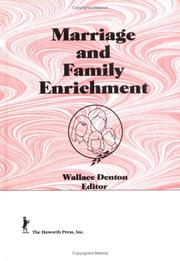 Cover of: Marriage and family enrichment