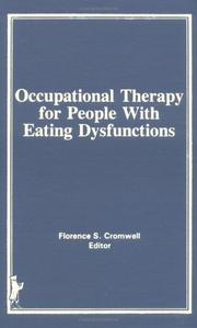 Cover of: Occupational therapy for people with eating dysfunctions