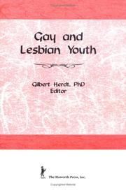 Cover of: Gay and lesbian youth