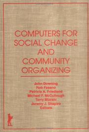 Cover of: Computers for social change and community organizing
