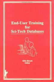 Cover of: End-user training for sci-tech databases