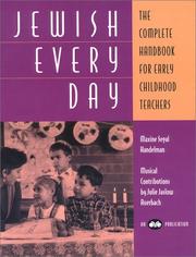 Cover of: Jewish Everyday: The Complete Handbook For Early Childhood Teachers