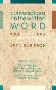 Cover of: Conversations on the written word: essays on language and literacy