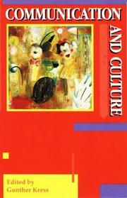 Cover of: Communication and Culture: An Introduction (Communication & Culture)