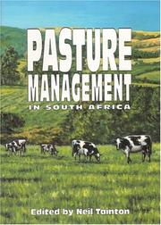 Pasture management in South Africa by N. M. Tainton