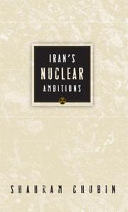 Cover of: Iran's Nuclear Ambitions