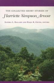 Cover of: The collected short stories of Harriette Simpson Arnow