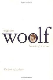 Cover of: Virginia Woolf: becoming a writer