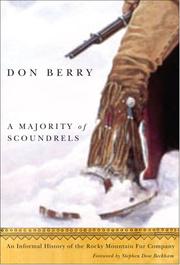 Majority of Scoundrels by Don Berry