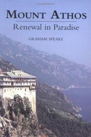 Cover of: Mount Athos: Renewal in Paradise