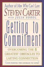 Cover of: Getting to commitment
