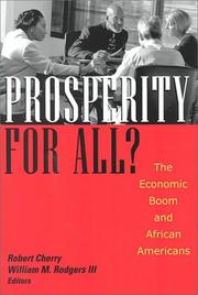 Prosperity for all? : the economic boom and African Americans