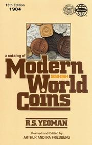 Cover of: Catalog of Modern World Coins 1850 1964