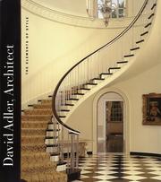 Cover of: David Adler, Architect: The Elements of Style