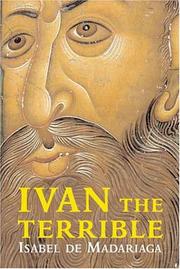 Ivan the Terrible by Isabel de Madariaga