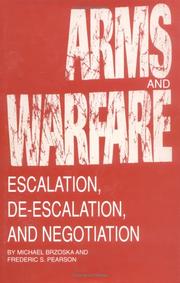 Cover of: Arms and warfare by Michael Brzoska