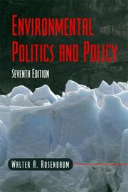 Cover of: Environmental Politics and Policy
