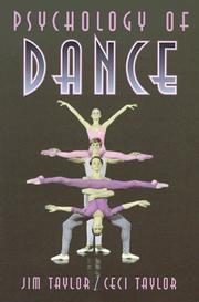 Cover of: Psychology of dance