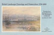 Cover of: British landscape drawings and watercolors, 1750-1850: twenty-four examples from the Huntington Collection