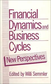 Financial dynamics and business cycles : new perspectives